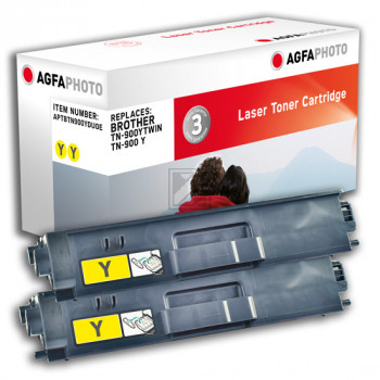 Agfaphoto Toner-Kit 2 x gelb (APTBTN900YDUOE)