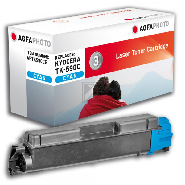 Agfaphoto Toner-Kit cyan (APTK590CE)