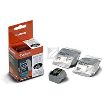 Canon Tintenpatrone (für BC-10BK) 3 x schwarz (0956A002, BCI-10BK)