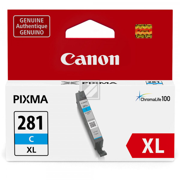 Canon Tintenpatrone cyan HC (2034C001, 281CXL)