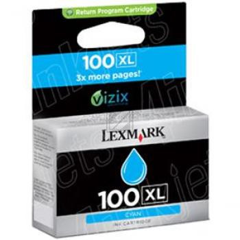 Lexmark Tintenpatrone Prebate cyan HC (14N1069B, 100XL)
