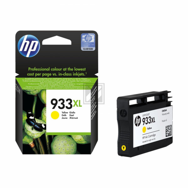 HP Tintenpatrone gelb HC (CN056AE#301, 933XL)