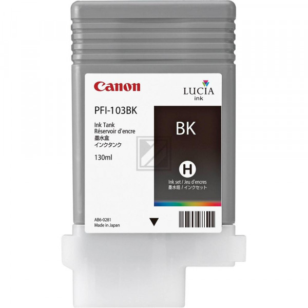 Canon Tintenpatrone schwarz (2212B001 2212B001AA, PFI-103BK)