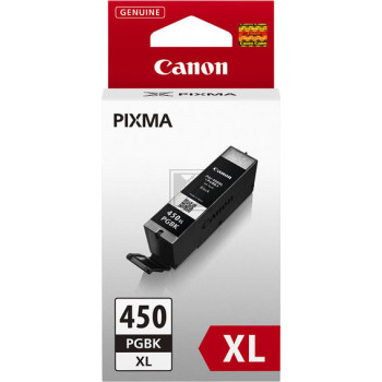 Canon Tintenpatrone pigmentierte Tinte schwarz HC (6434B001, PGI-450PGBKXL)