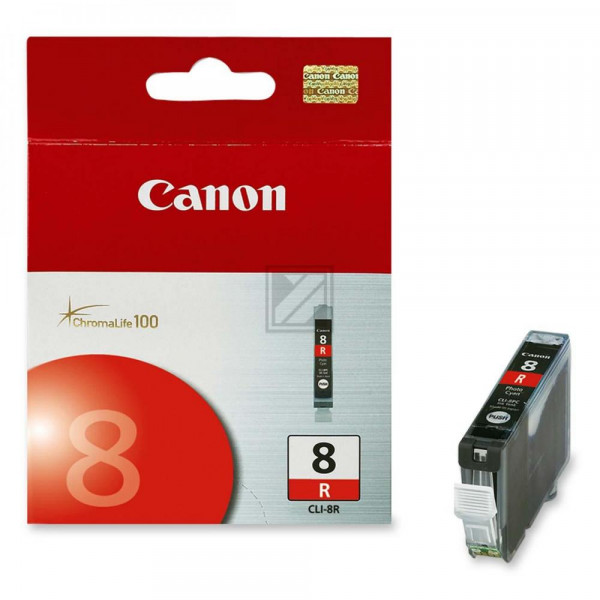Canon Tintenpatrone rot (8891A008AA, CLI-8R)