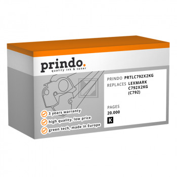 Prindo Toner-Kartusche schwarz HC (PRTLC792X2KG)