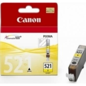 Canon Tintenpatrone gelb (2936B008, CLI-521Y)