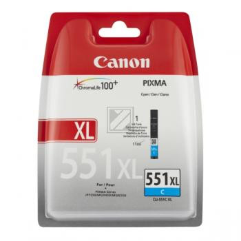 Canon Tintenpatrone cyan HC (6444B004, CLI-551)