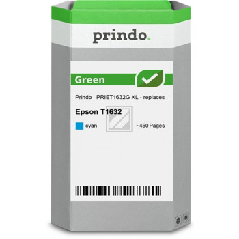 Prindo Tintenpatrone (Green) cyan HC (PRIET1632G)