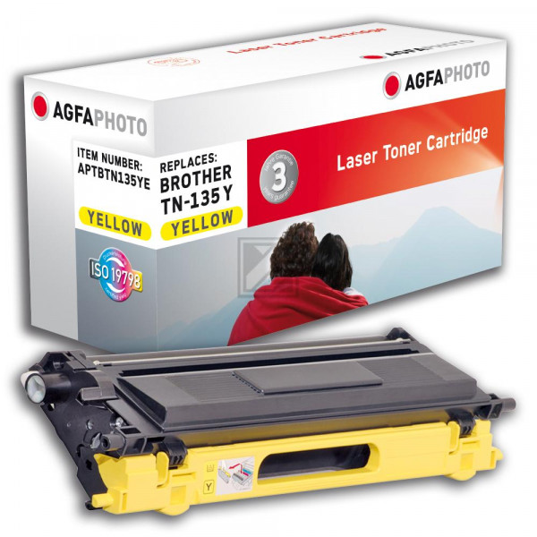 Agfaphoto Toner-Kit gelb HC (APTBTN135YE)