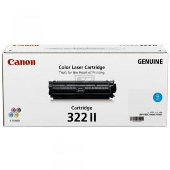 Canon Toner-Kartusche cyan HC (2651B001, 322IIC CRG-322IIC)