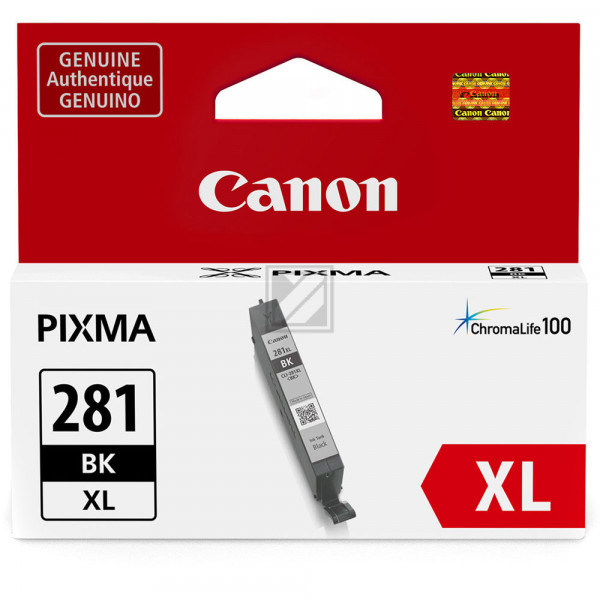 Canon Tintenpatrone schwarz HC (2037C001, 281BKXL)