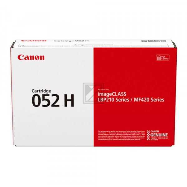 Canon Toner-Kartusche schwarz HC (2200C002AA, 052H)