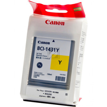 Canon Tintenpatrone pigmentierte Tinte gelb (8972A001, BCI-1431Y)