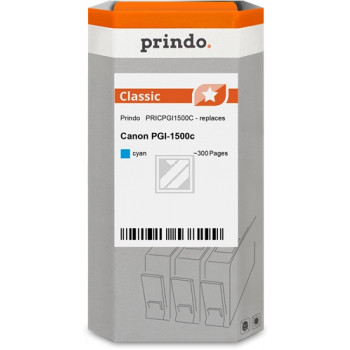 Prindo Tintenpatrone (Classic) cyan (PRICPGI1500C)