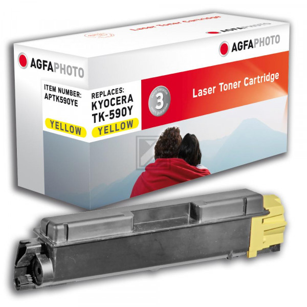 Agfaphoto Toner-Kit gelb (APTK590YE)