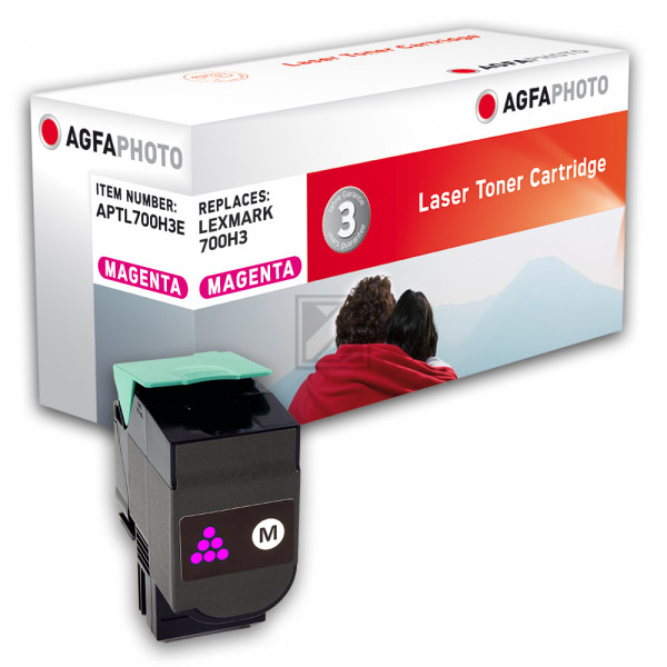 Agfaphoto Toner-Kit magenta HC (APTL700H3E)