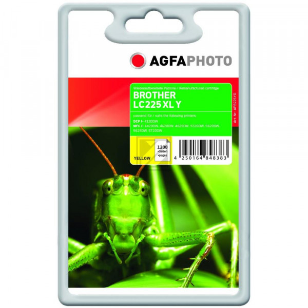 Agfaphoto Tintenpatrone gelb (APB225YD)