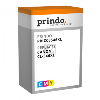 Prindo Tintenpatrone (Basic) cyan/gelb/magenta (PRICCL546XL)