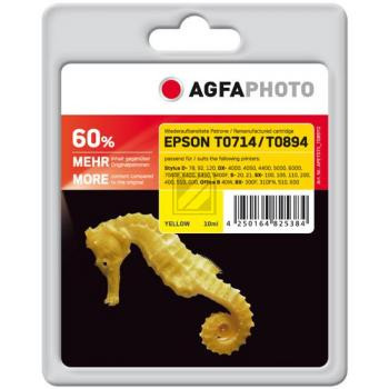 Agfaphoto Tintenpatrone gelb HC (APET071_T089YD)