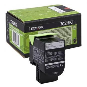 Lexmark Toner-Kit Return Program schwarz HC (70C2HK0, 702HK)