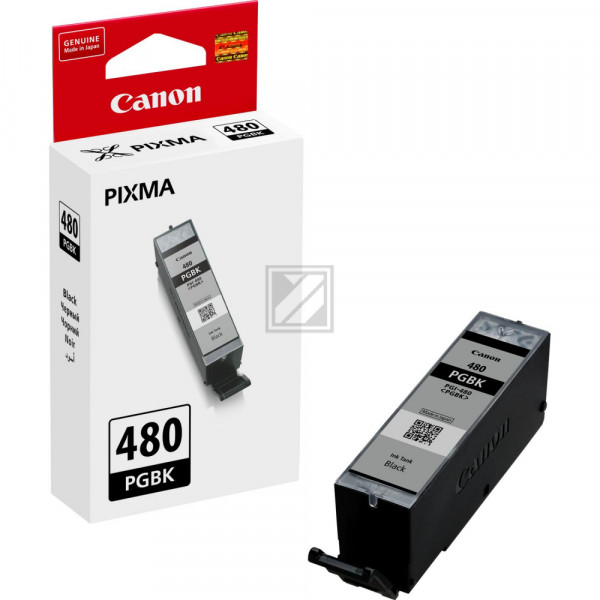 Canon Tintenpatrone pigment schwarz SC (2077C001, PGI-480PGBK)