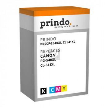 Prindo Tintenpatrone cyan/gelb/magenta schwarz HC (PRSCPG540XL_CL541XL)