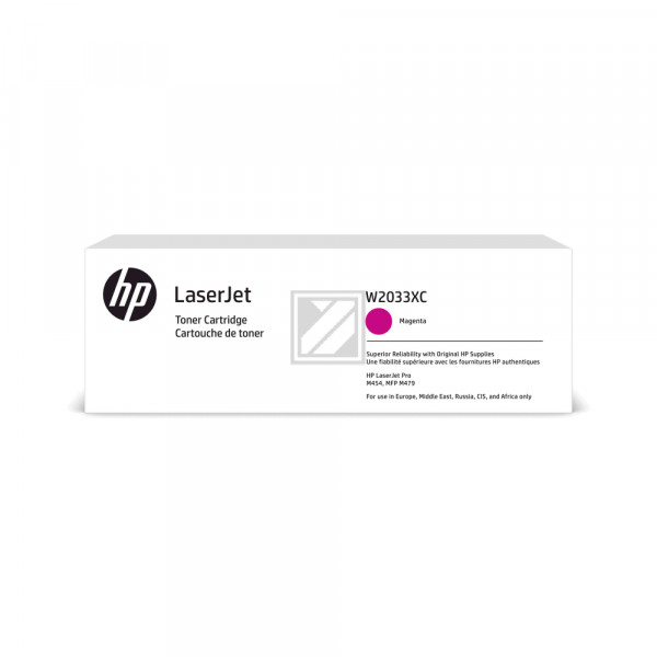 HP Toner-Kit JetIntelligence Contract magenta HC (W2043XC, 416X)
