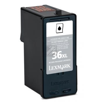 Lexmark Tintendruckkopf Prebate schwarz HC (018C2170E 18C2170E, 36XL 36XLRP)