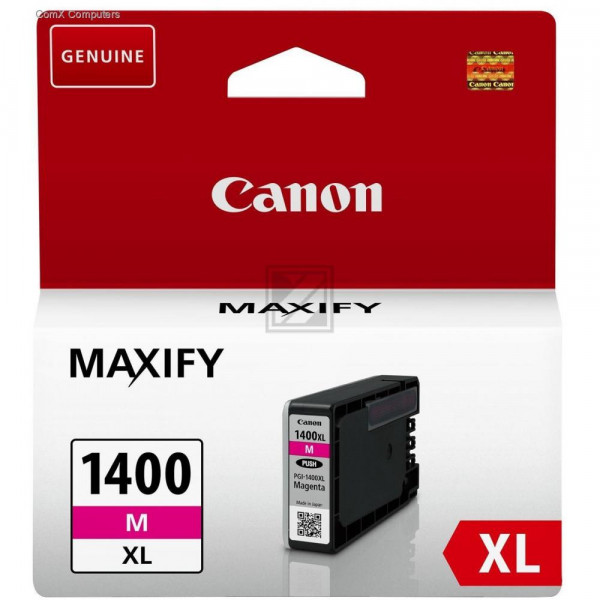 Canon Tintenpatrone magenta (PGI-1400XLM)