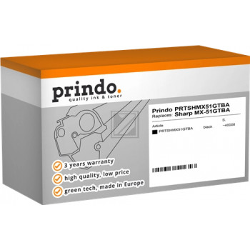 Prindo Toner-Kit schwarz (PRTSHMX51GTBA)