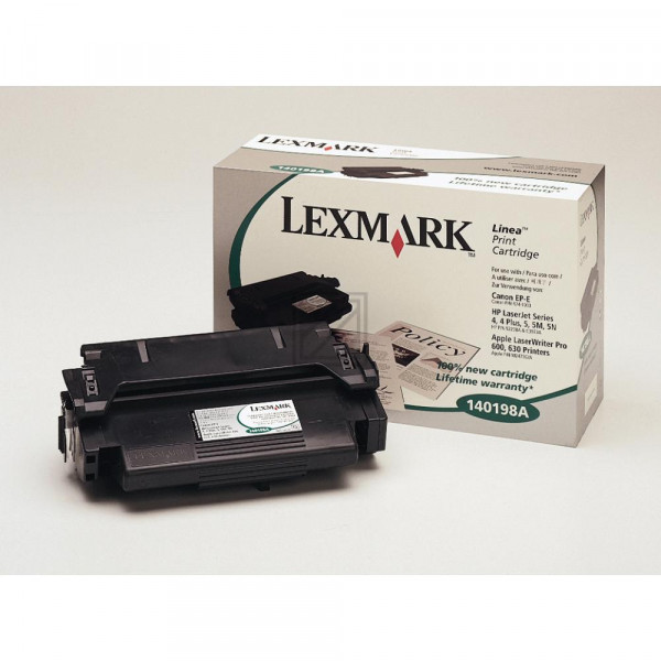 Lexmark Toner-Kartusche schwarz (140198A)