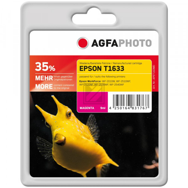 Agfaphoto Tintenpatrone magenta (APET163MD)