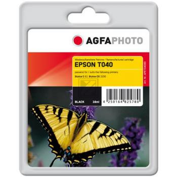 Agfaphoto Tintenpatrone schwarz (APET040BD)