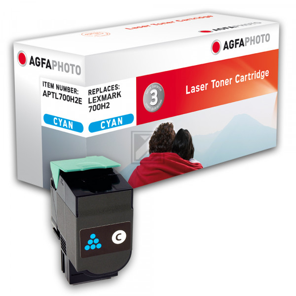 Agfaphoto Toner-Kit cyan HC (APTL700H2E)