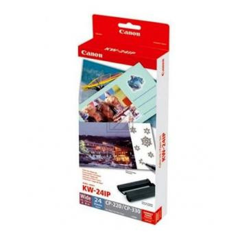 Canon Thermo-Transfer-Rolle Photo Paper 100x200mm weiß farbig 24 Blatt (9401A001, KW-24IP)