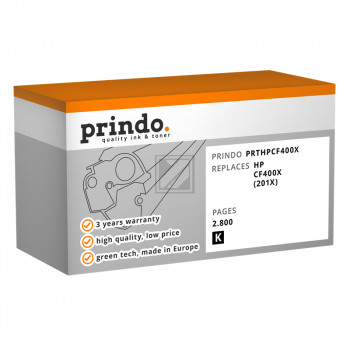 Prindo Toner-Kartusche schwarz HC (PRTHPCF400X)