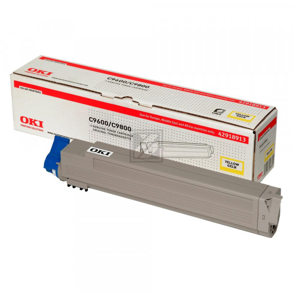 OKI Toner-Kit gelb HC (43837123)