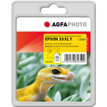 Agfaphoto Tintenpatrone gelb HC (APET336YD)
