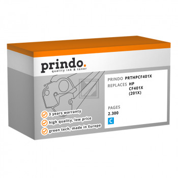 Prindo Toner-Kartusche cyan HC (PRTHPCF401X)