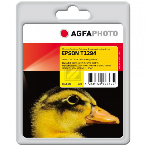 Agfaphoto Tintenpatrone gelb HC (APET129YD)