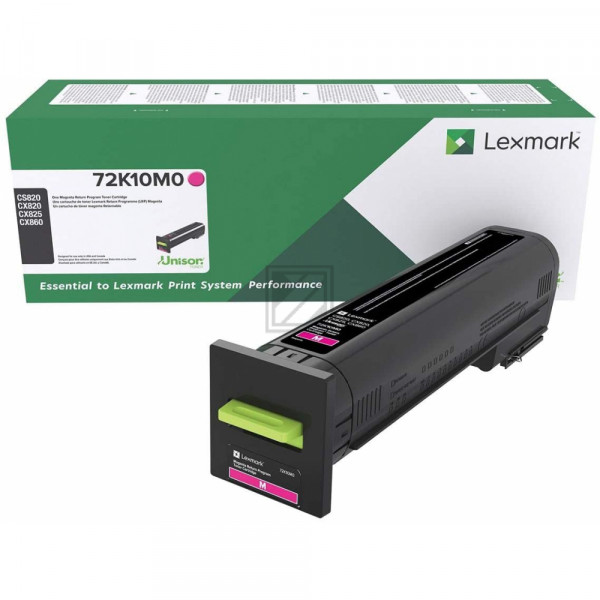 Lexmark Toner-Kit magenta (72K10M0)