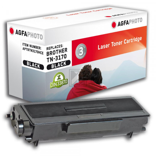Agfaphoto Toner-Kit schwarz HC plus (APTBTN3170HCE)