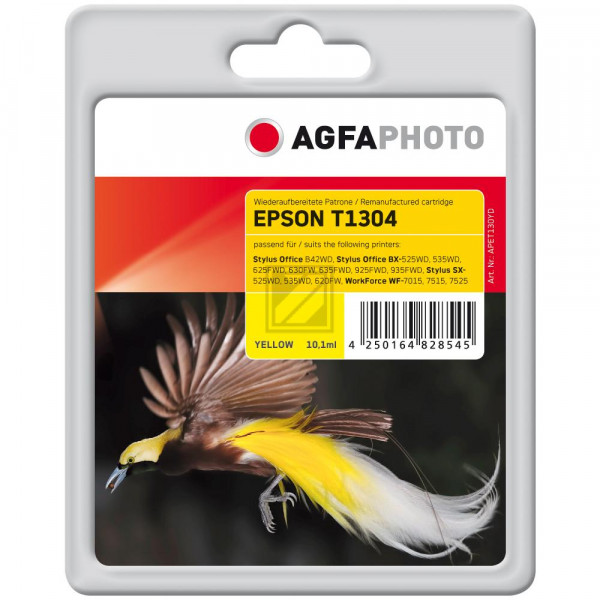 Agfaphoto Tintenpatrone gelb (APET130YD)