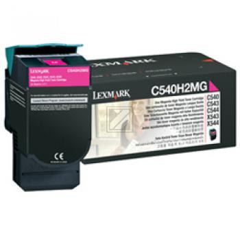 Lexmark Toner-Kartusche magenta HC (C540H2MG)