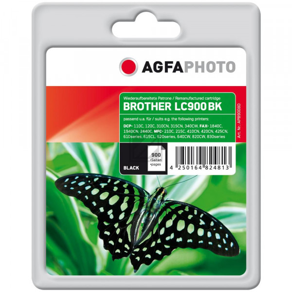 Agfaphoto Tintenpatrone schwarz (APB900BD)