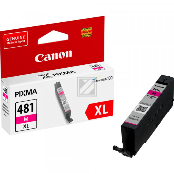 Canon Tintenpatrone magenta HC (2045C001, CLI-481MXL)