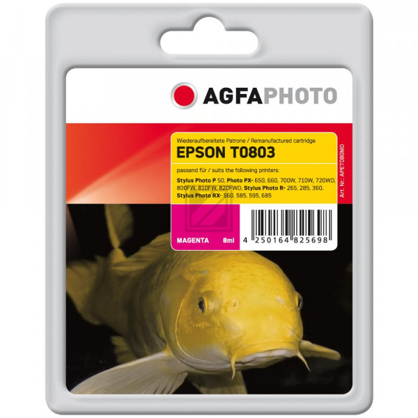 Agfaphoto Tintenpatrone magenta (APET080MD)