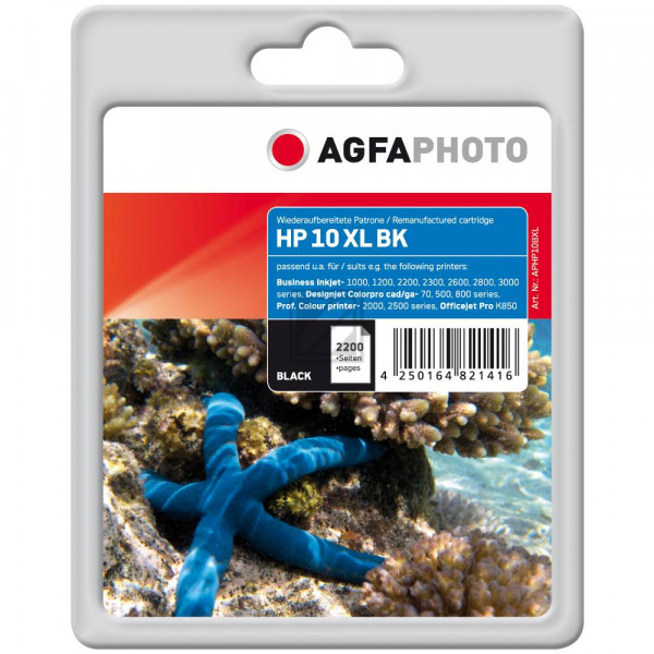 Agfaphoto Tintenpatrone schwarz HC (APHP10BXL)