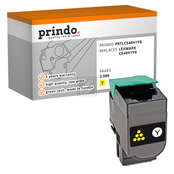 Prindo Toner-Kartusche gelb HC (PRTLC540H1YG)